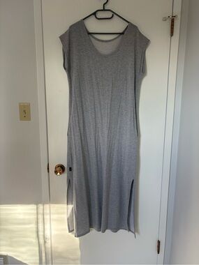 Women’s Casual Gray Maxi Dress